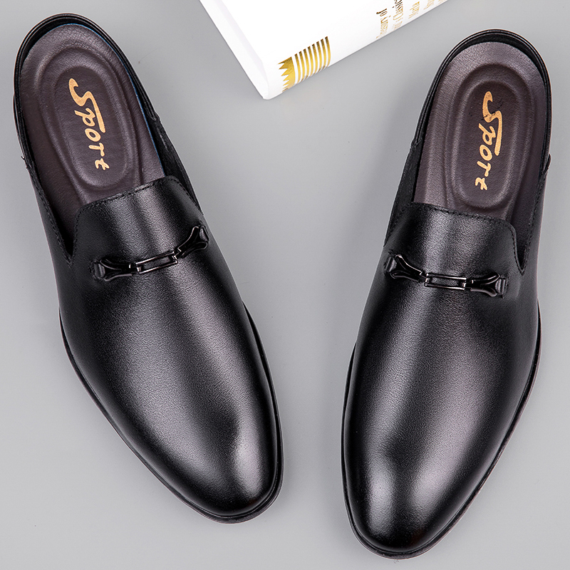 Dao Tu Sen Тихие износостойкие закрытые тапочки унисекс черные матовые, цвет Black Matte Finish (Z023) — фото 4
