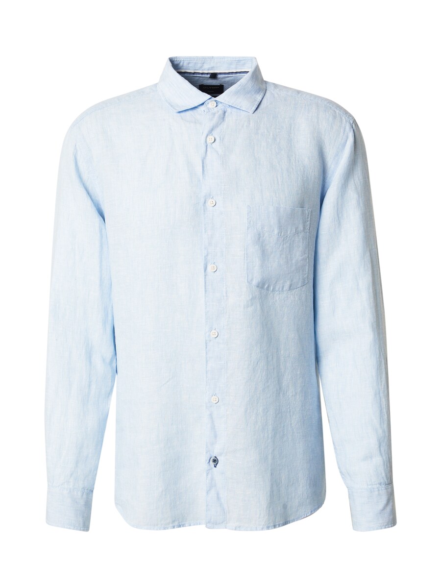 

Рубашка на пуговицах классического кроя OLYMP, светло-голубой