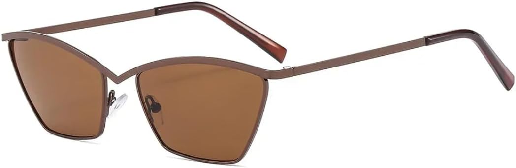 

Солнцезащитные очки с защитой UV400 | Оправа «кошачий глаз» с цветными линзами | Для женщин и мужчин | Для занятий спортом на открытом воздухе и вождения DSVIGF, Tea Tea