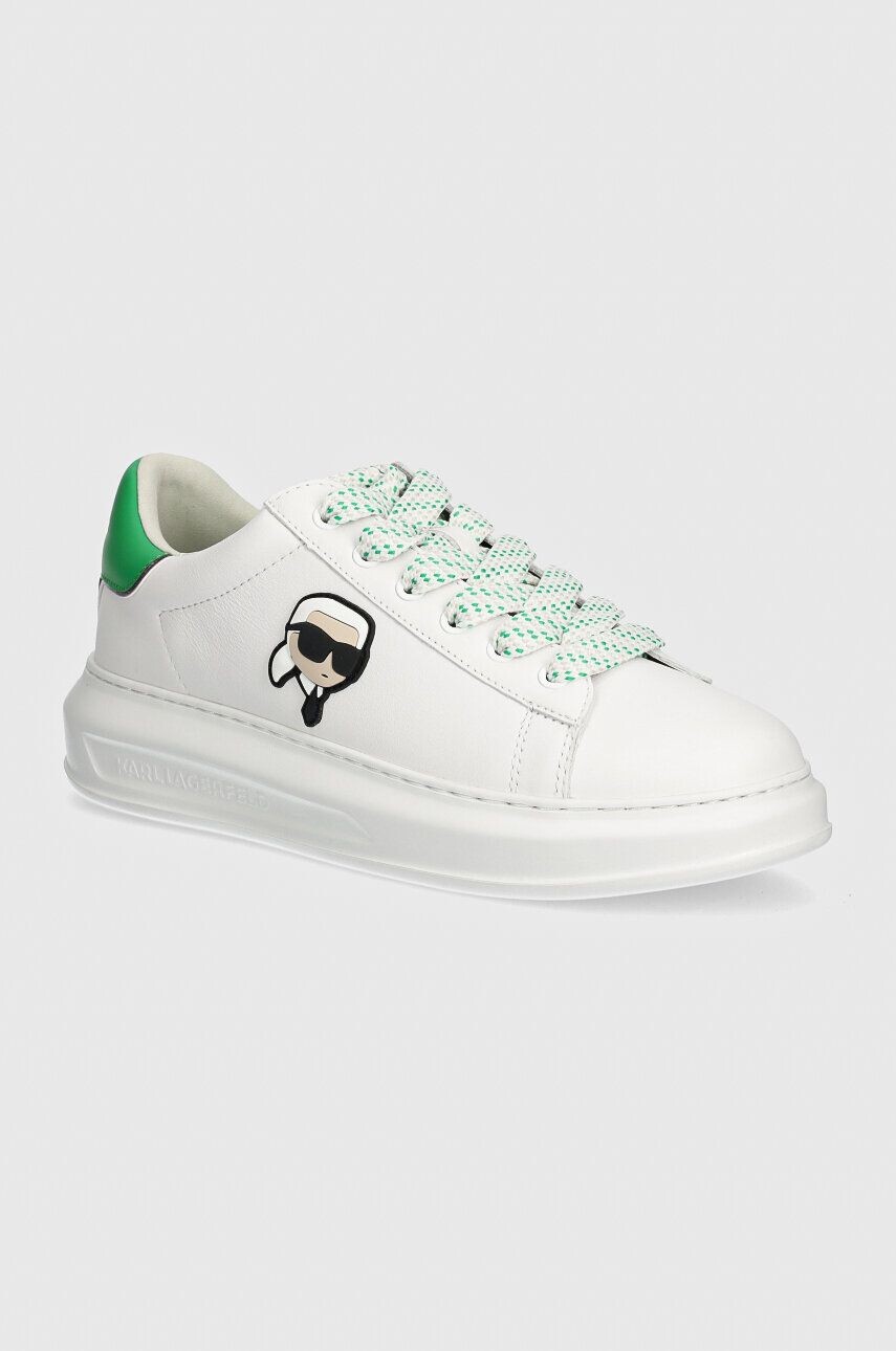 

Karl Lagerfeld KAPRI MENS кожаные кроссовки, белый