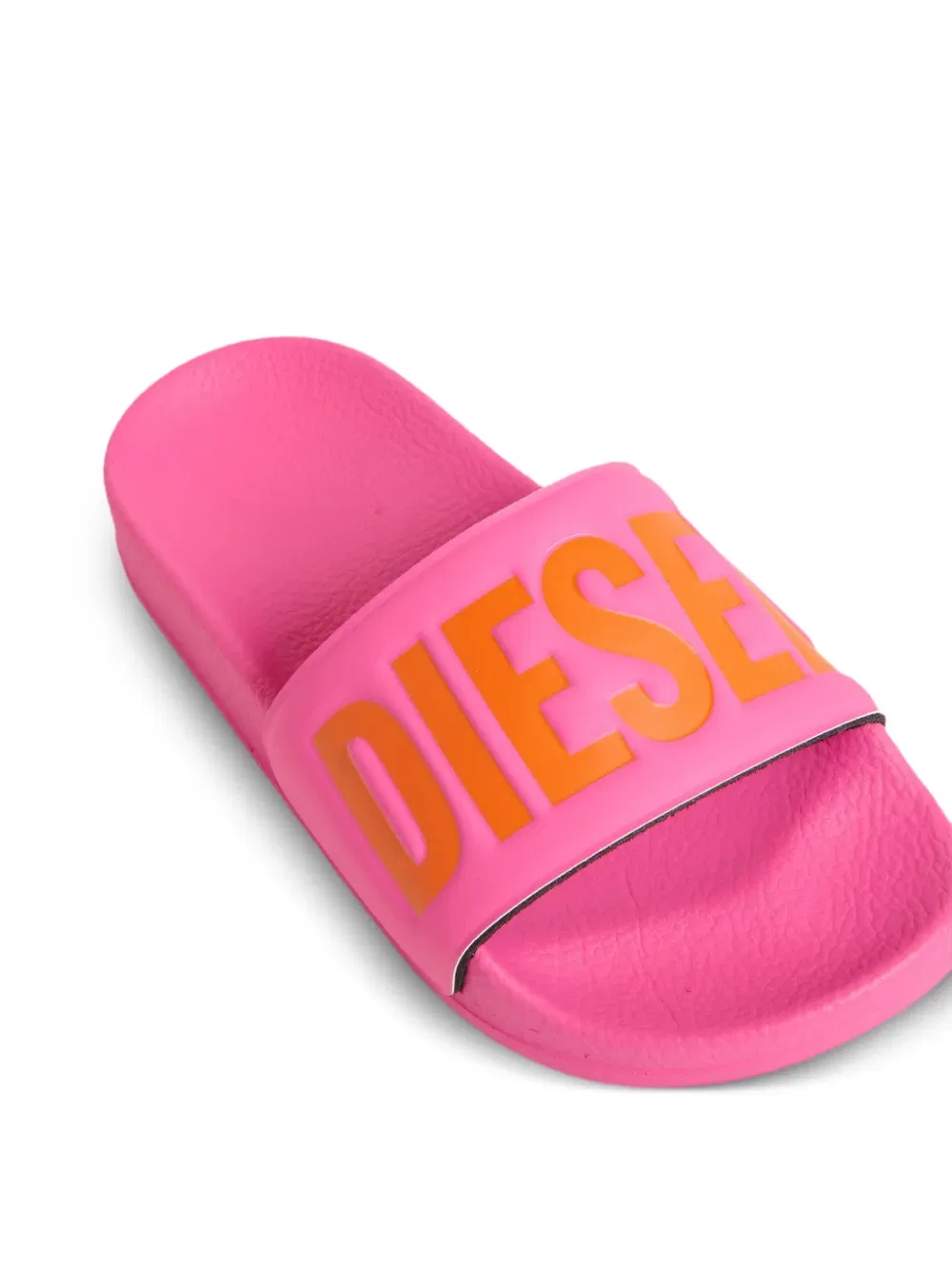Слайды с тисненым логотипом Diesel Kids, розовый — фото 4
