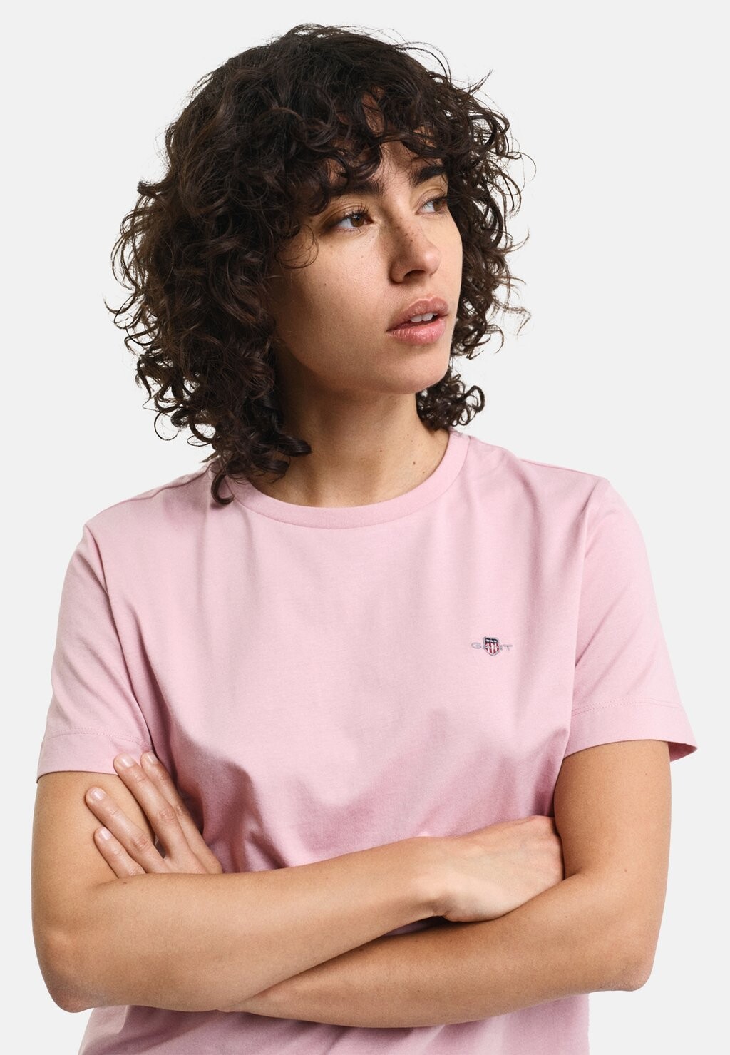 

Базовая футболка REG SHIELD GANT, розовый