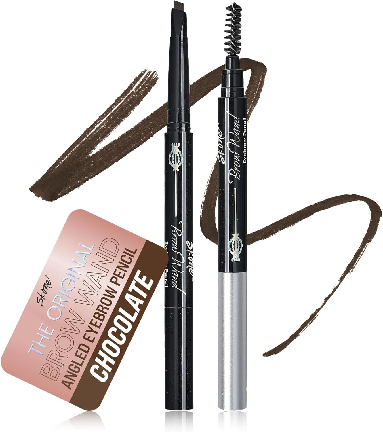 Карандаш для бровей Skone Totally Defined Waterproof Eyebrow Wand Chocolate
