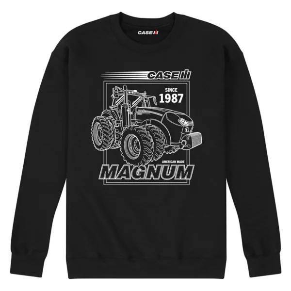 

Мужская флисовая толстовка Case IH Magnum Licensed Character, черный