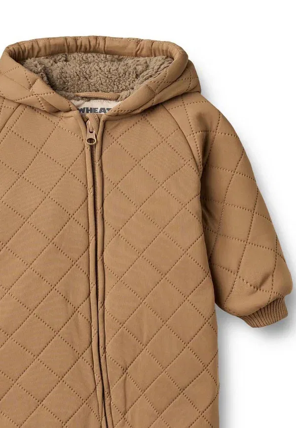 Комбинезон для сна Thermo krammo sleep suit, пшеничный, ореховый — фото 3