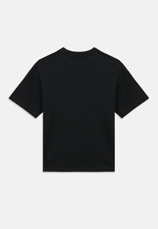 Футболка с блочным принтом, унисекс, для подростков. Adidas Originals, Black — фото 2