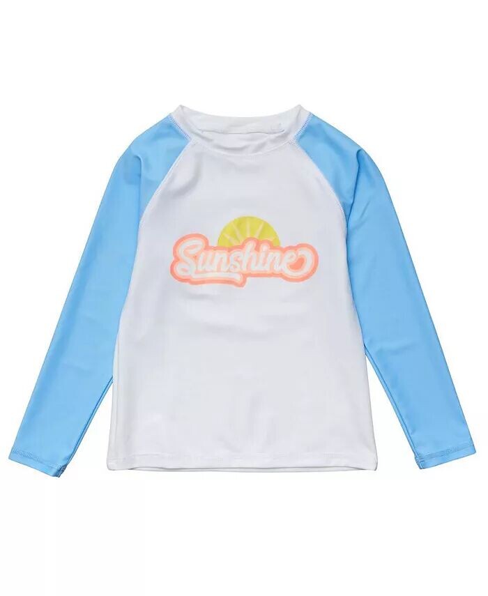 

Топ Sunshine LS Rash для малышей и девочек Snapper Rock, синий