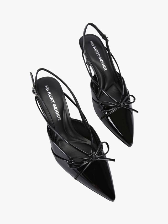 Abbot Slingback Court Shoes KG Kurt Geiger, Black — фото 3