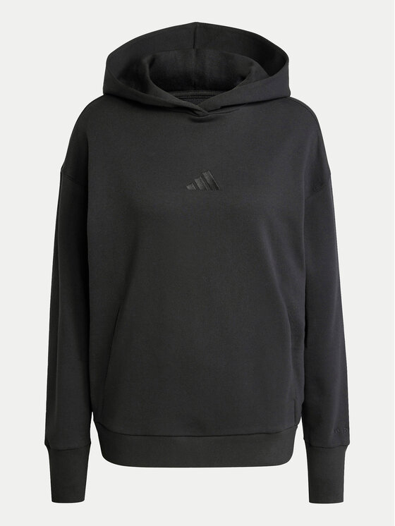 Свитшот loose fit ALL SZN French Terry IW1026 Adidas, черный — фото 2