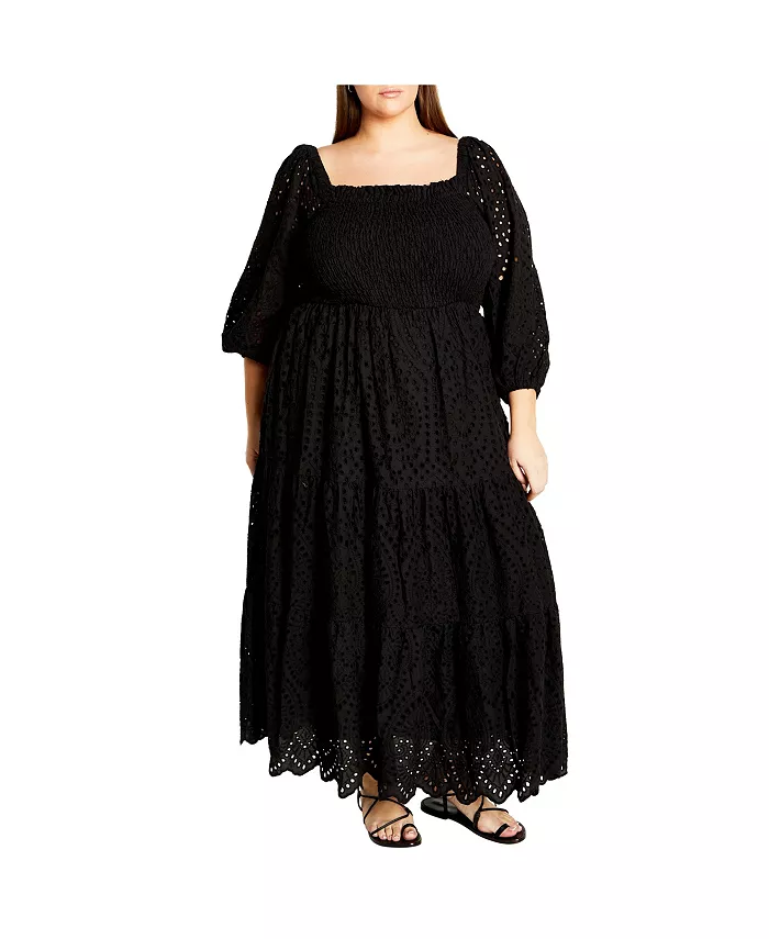 

Женское платье Brodie Maxi CITY CHIC, черный