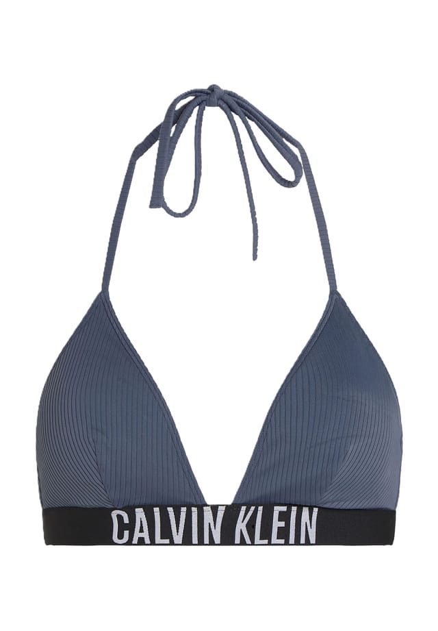 

Треугольный верх бикини Calvin Klein, серый