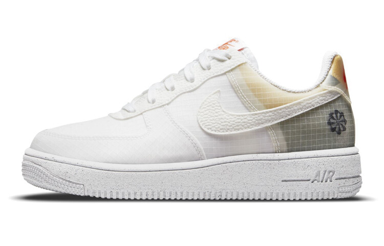 

Кроссовки Nike Air Force 1 Crater 'Move To Zero - White Orange' GS