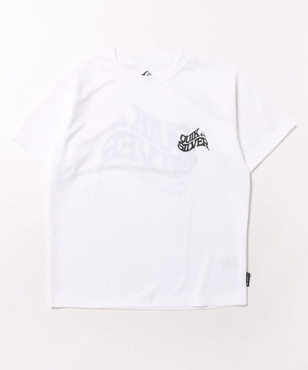 Футболка детская QUIKSILVER с логотипом, белая