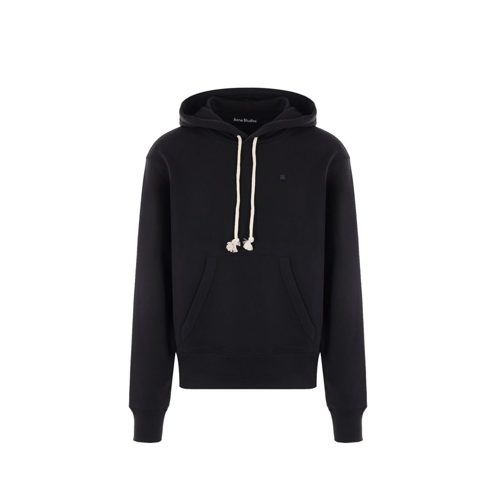

Толстовка с капюшоном и логотипом Acne Studios, черный