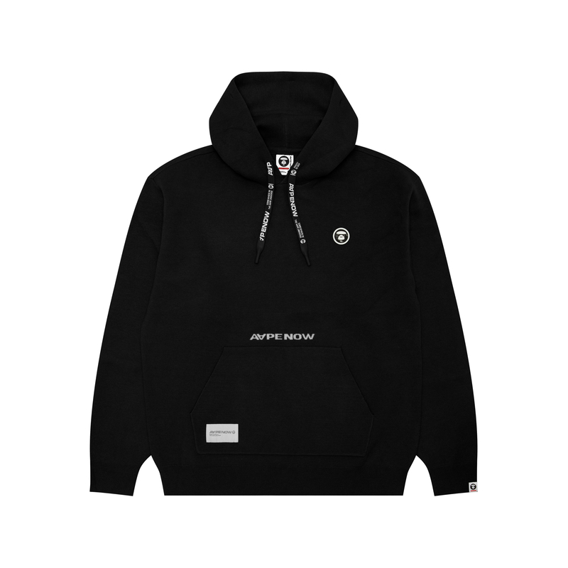 

Джемпер By *A Bathing APE now Moonface Knit Hoodie Aape, черный