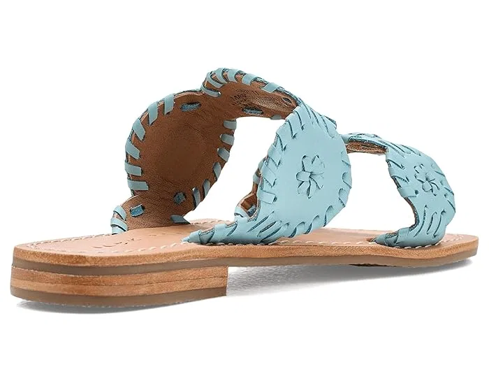 Сандалии с двойным ремешком Lauren Jack Rogers Kids, Light Blue — фото 4