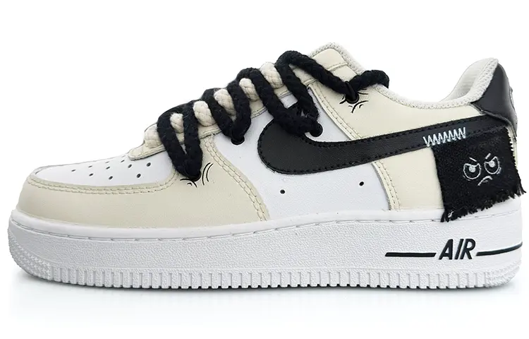 

Кроссовки Nike Air Force 1 Skateboarding Shoes Women's Low-top Black, цвет Apricot