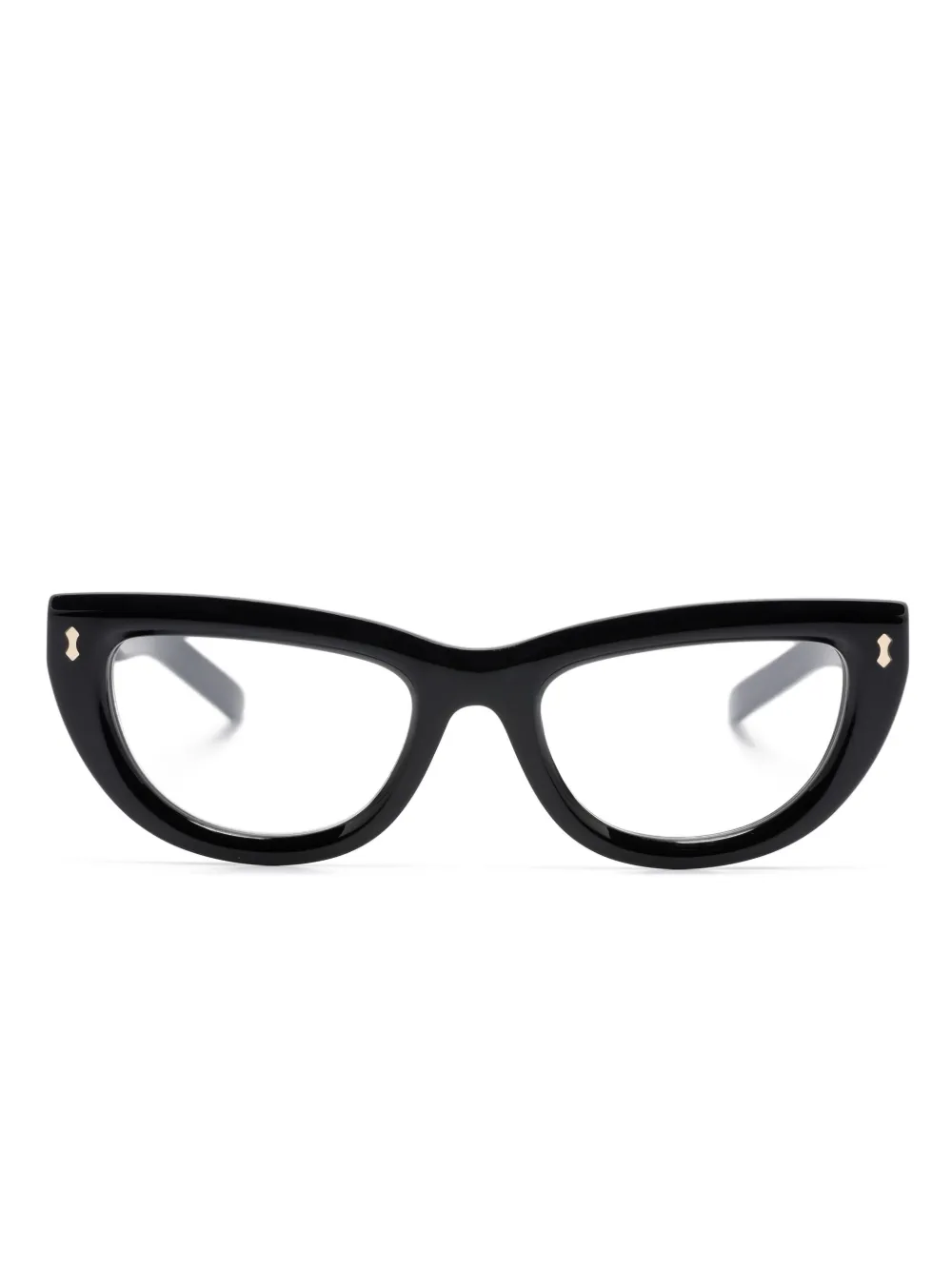 

Очки в оправе 'кошачий глаз' Gucci Eyewear, черный