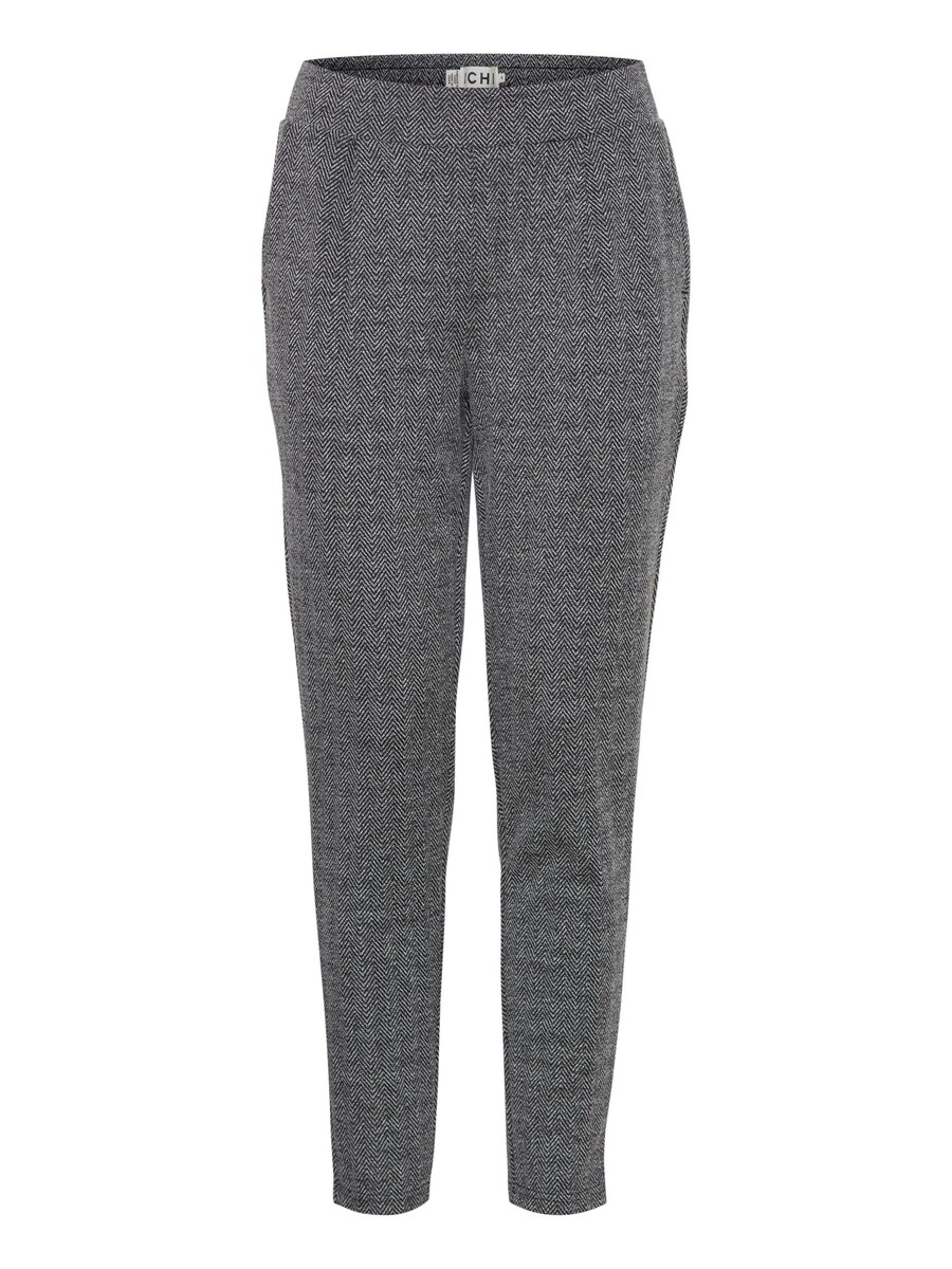 

Брюки со складками спереди ICHI Tapered Pleat-Front Pants Kate, серый