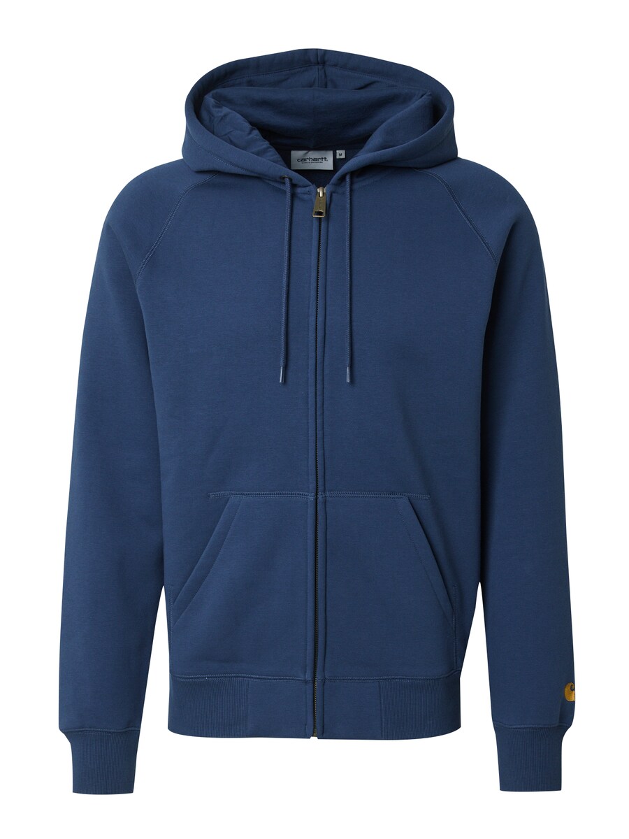 

Толстовка с капюшоном на молнии Carhartt WIP Chase, темно-синий