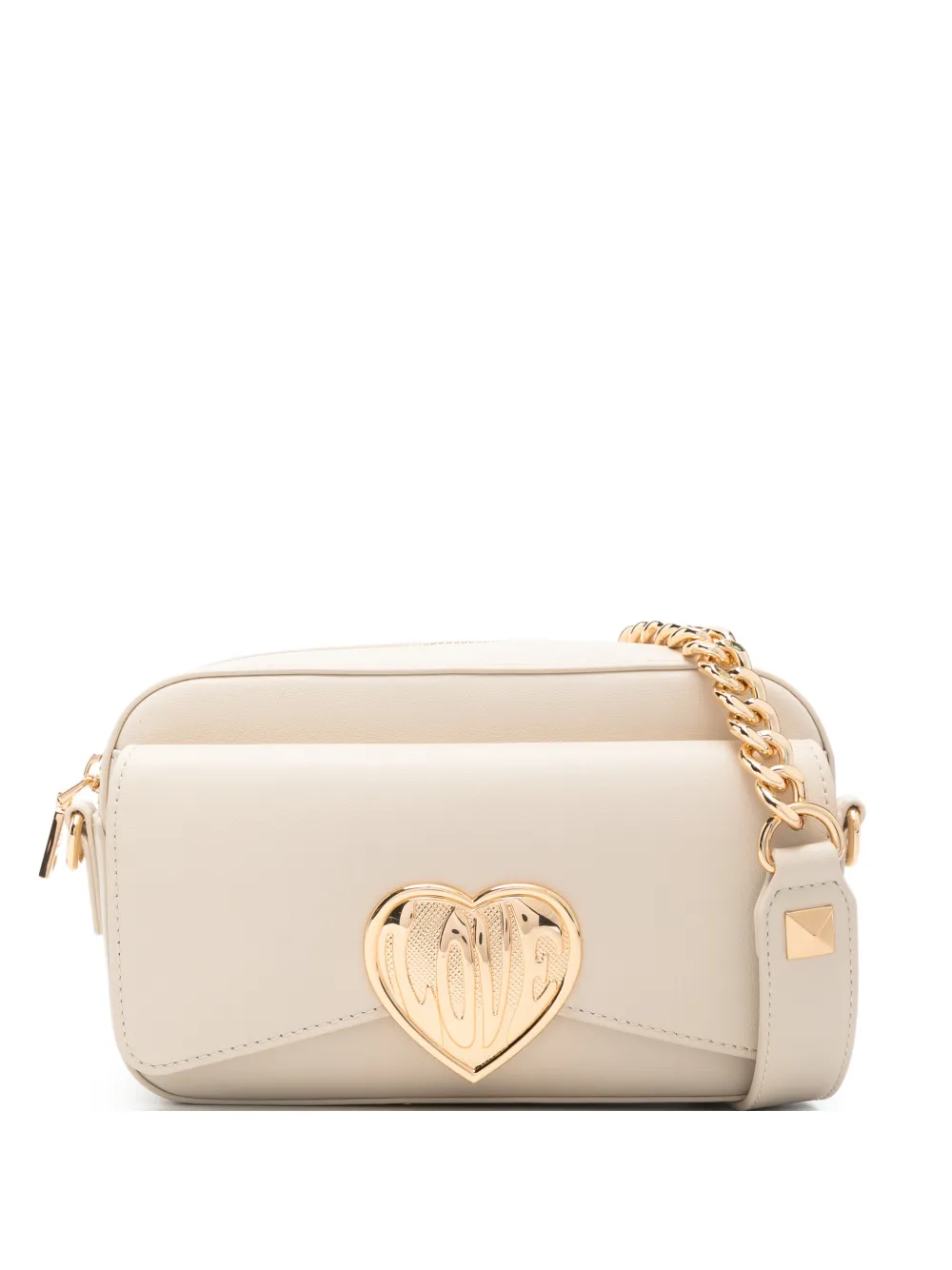 

Декорированная сумка на плечо Love Moschino, бежевый