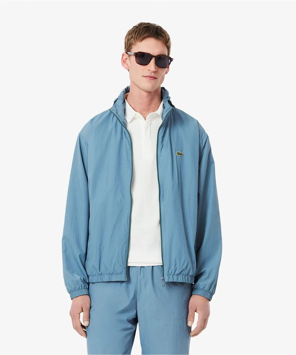 Куртка Nike Track Jacket, из переработанного нейлона, серо-голубая