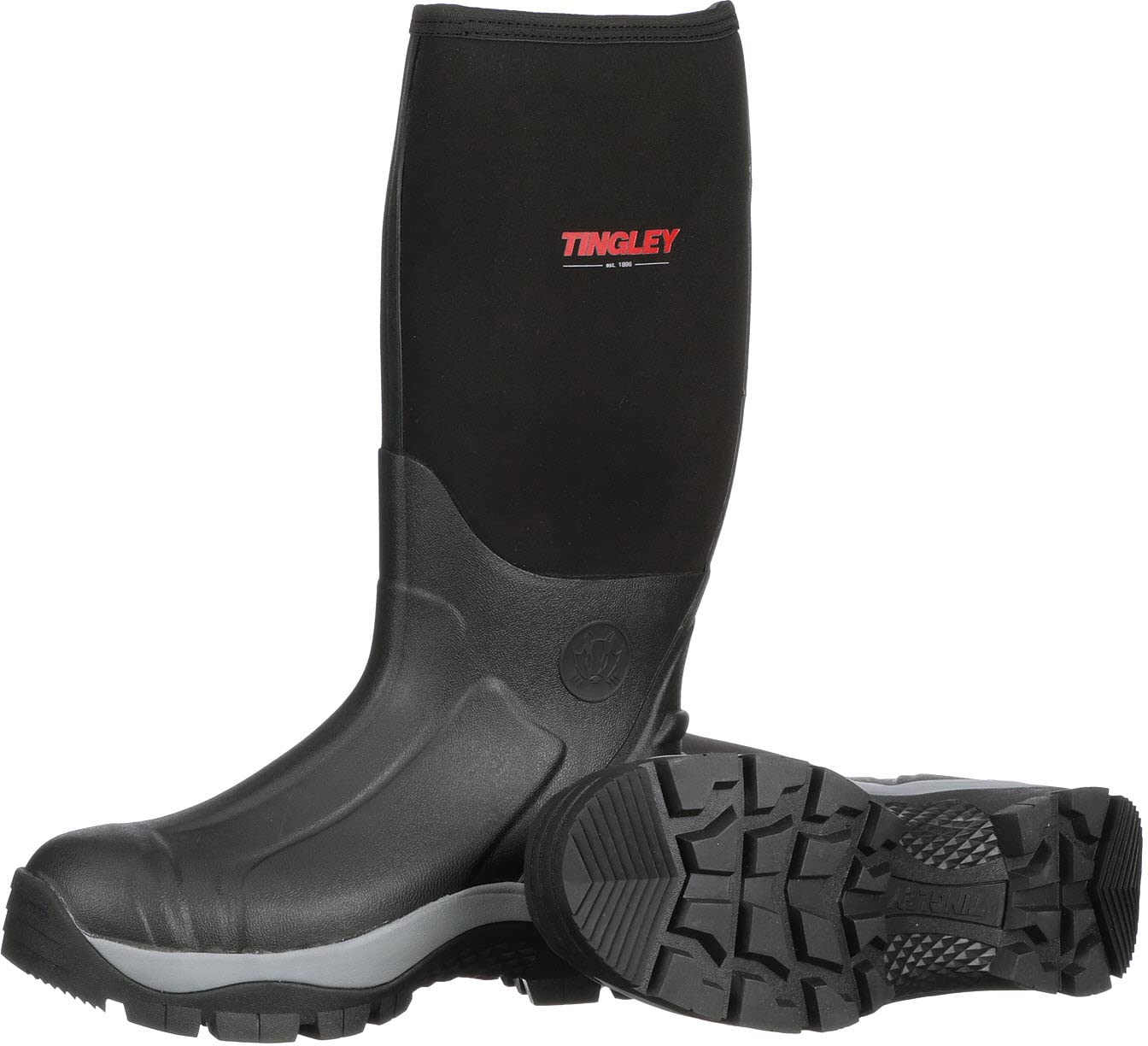 Зимние утепленные ботинки Tingley Badger 80151, мужские 4 / женские 6, черные No Brand — фото 3