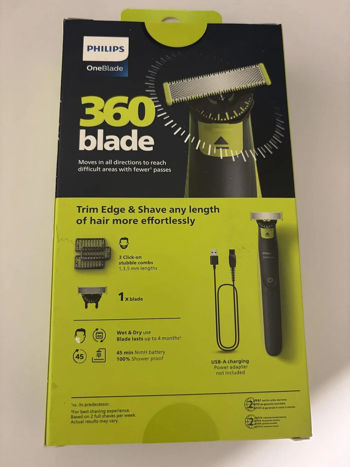 Триммер для волос «OneBlade 360» от Philips Philips — фото 3