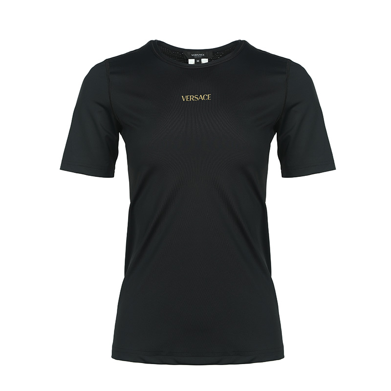 

Футболка с логотипом VERSACE, черная