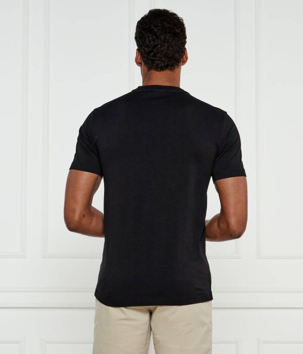 Футболка Calvin Klein Regular Fit с короткими рукавами, черный — фото 3
