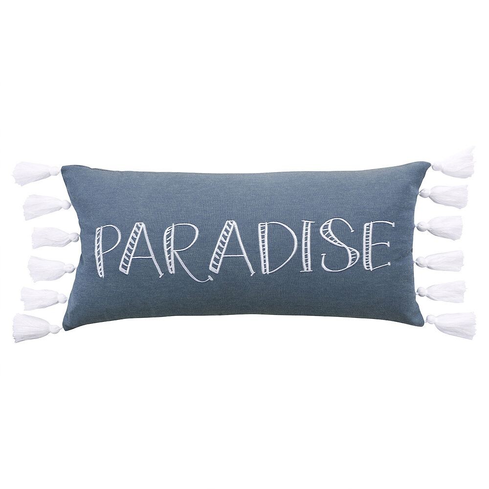 

Подушка Levtex Home Truro Paradise, синий
