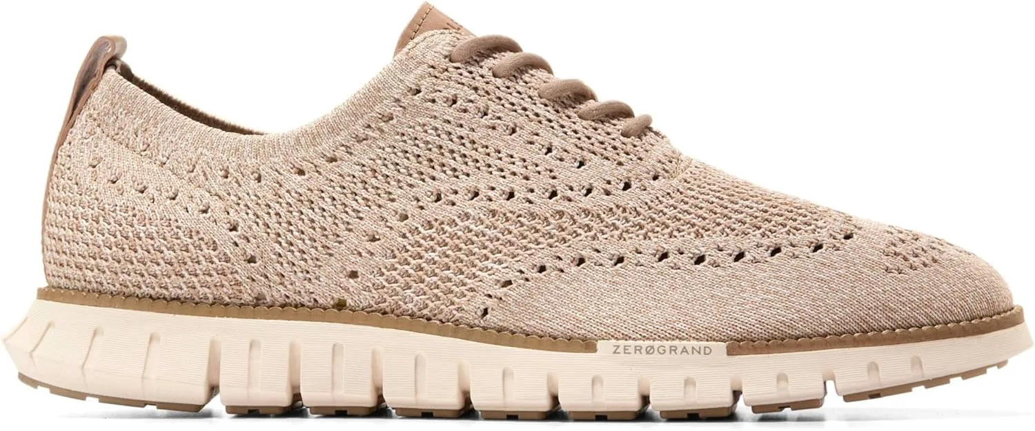 Мужские туфли Cole Haan ZG Remastered Stitchlite Oxford, слоновая кость — фото 2