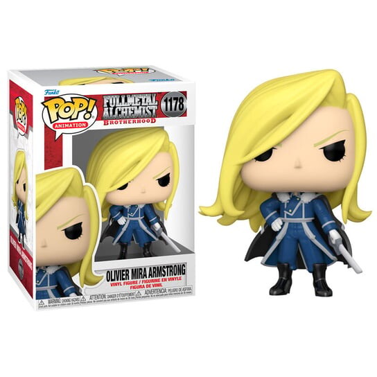 

Funko POP! Аниме, коллекционная фигурка, Стальной Алхимик, Оливье Мира Армстронг