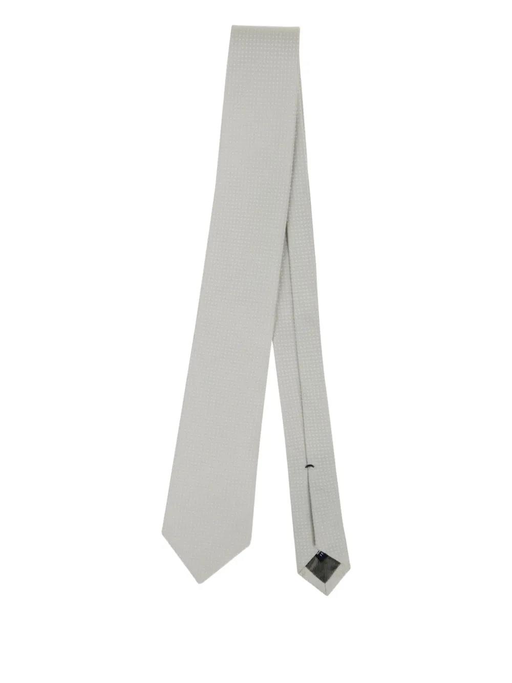 

Шелковый галстук Errico Formicola, серый