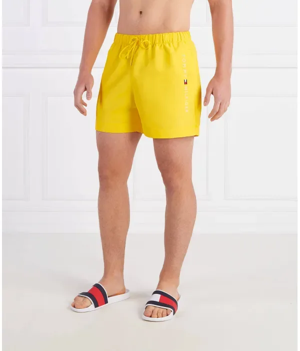 Пляжные шорты regular fit Tommy Hilfiger, желтый — фото 3