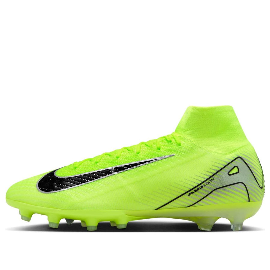 

Кроссовки Nike Mercurial Superfly 10 Elite AG 'Volt Black', зеленый