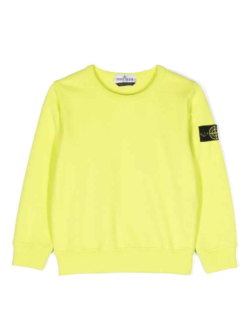 

Толстовка с нашивкой Compass Stone Island Junior, желтый