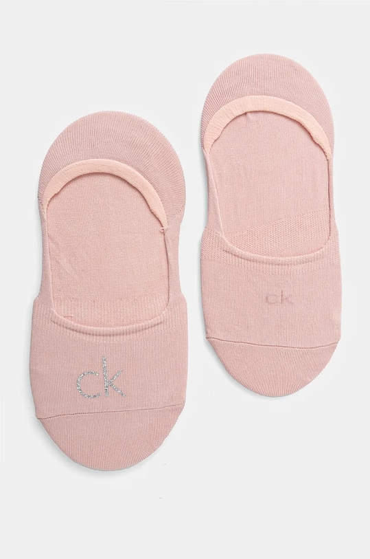 

Носки 2 пары Calvin Klein, розовый