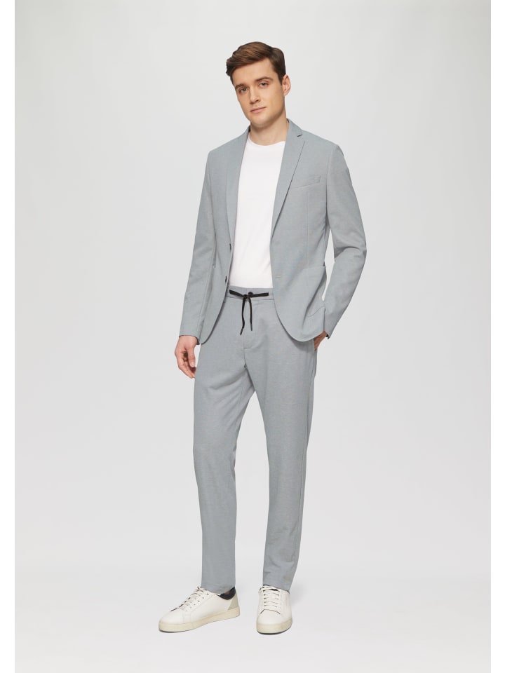 

Тканевые брюки s.Oliver BLACK LABEL, серый