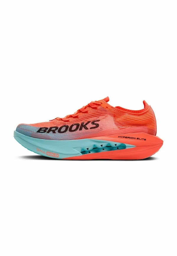 Кроссовки для бега по шоссе hyperion elite 5 Brooks, Pink Clay Atomizer Blue