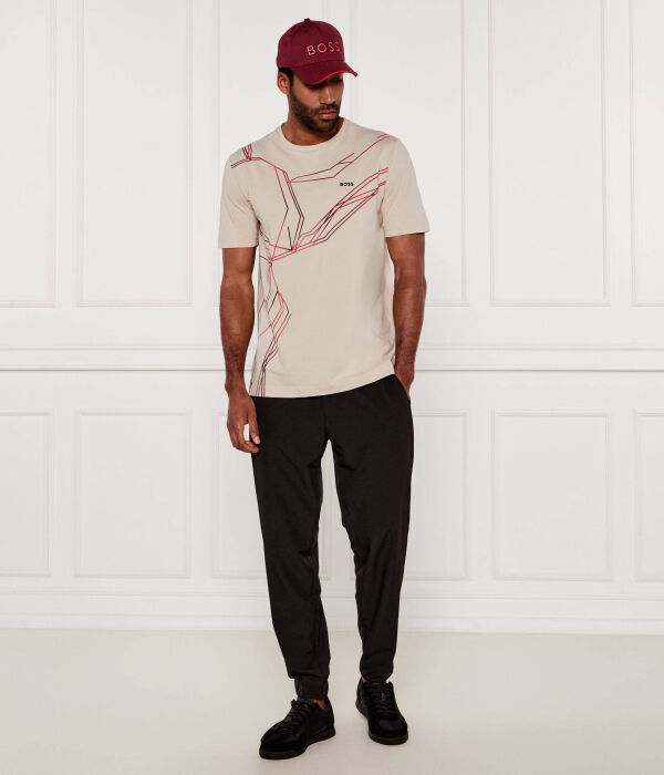 Футболка футболка жук Regular fit Boss Green, желтый — фото 2
