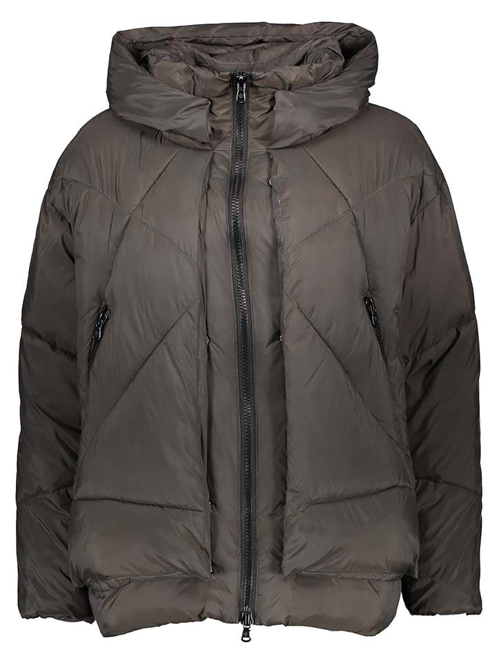

Пуховик CANADIAN Winterjacke Eugenia Short, серо-коричневый