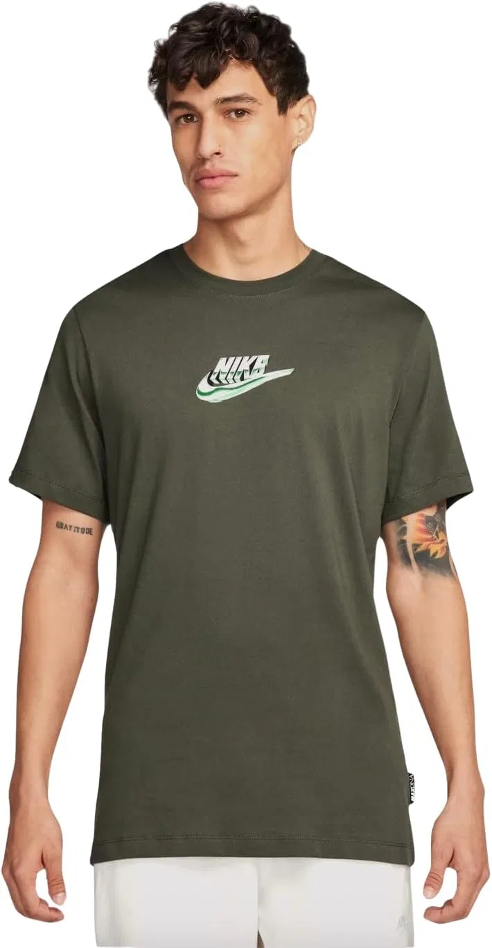 Футболка Nike Sportswear LBR для мужчин, хаки