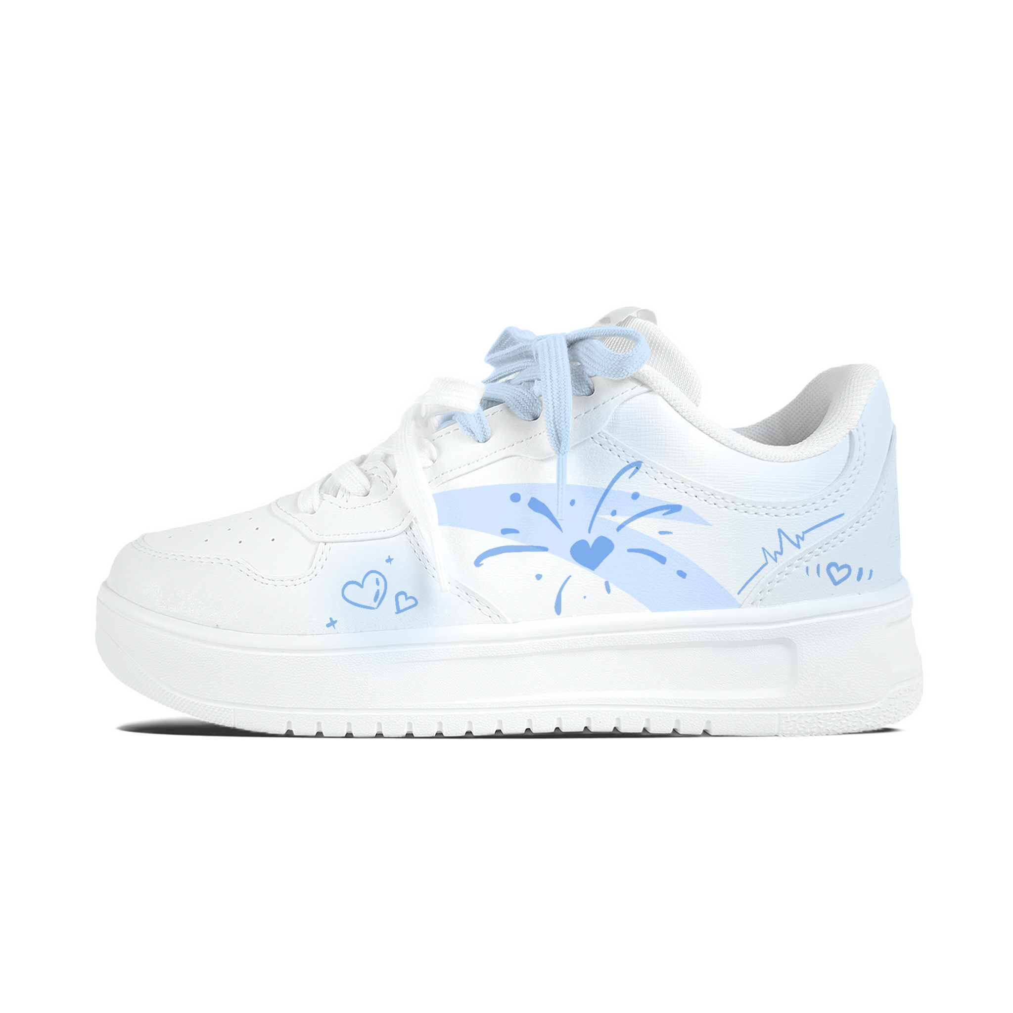 

ANTA Легкие синие противоскользящие скейтерские кроссовки Unisex с защитой от истирания