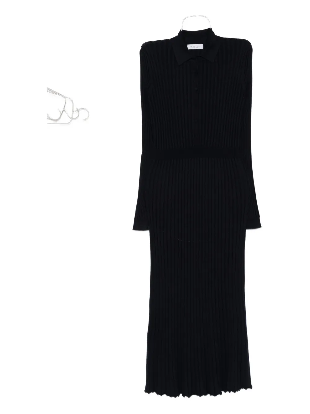 

Платье миди в рубчик Gabriela Hearst, синий