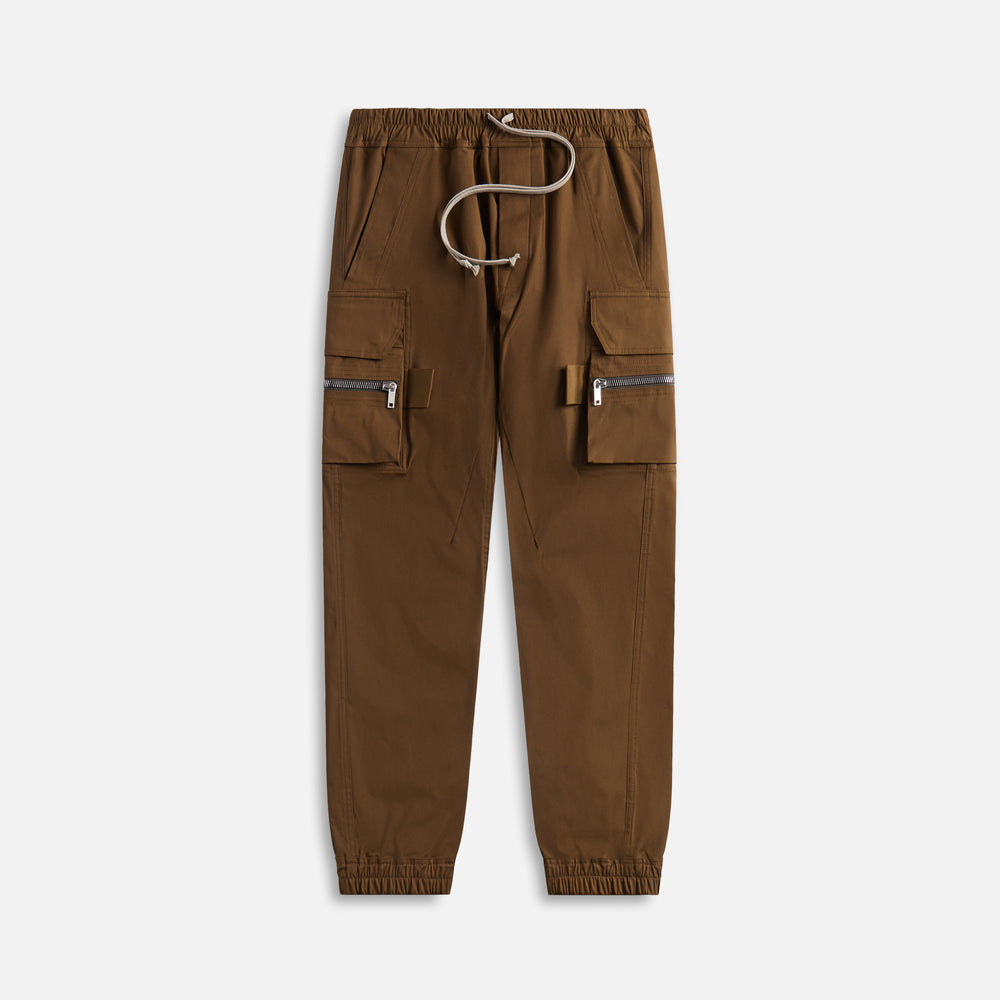 

Брюки Rick Owens Mastodon Megacargo, цвет Bean