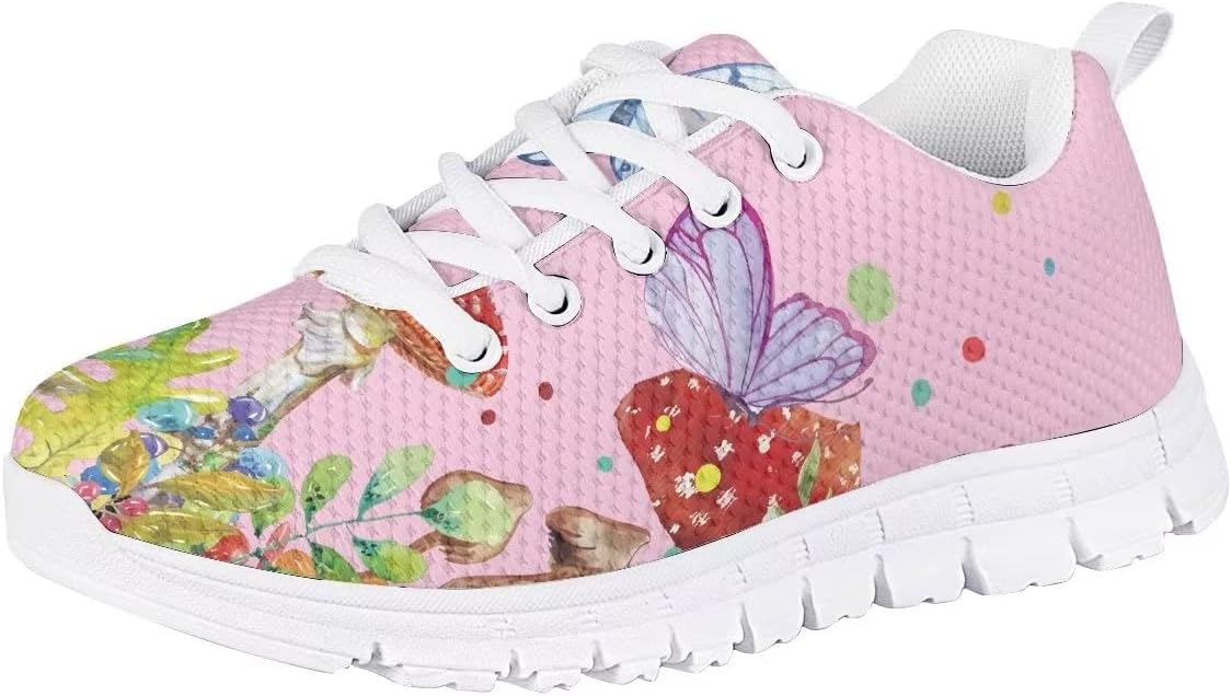 

Детские кроссовки Jeiento для мальчиков и девочек, теннисные, для прогулок и бега, легкие и дышащие, розовый