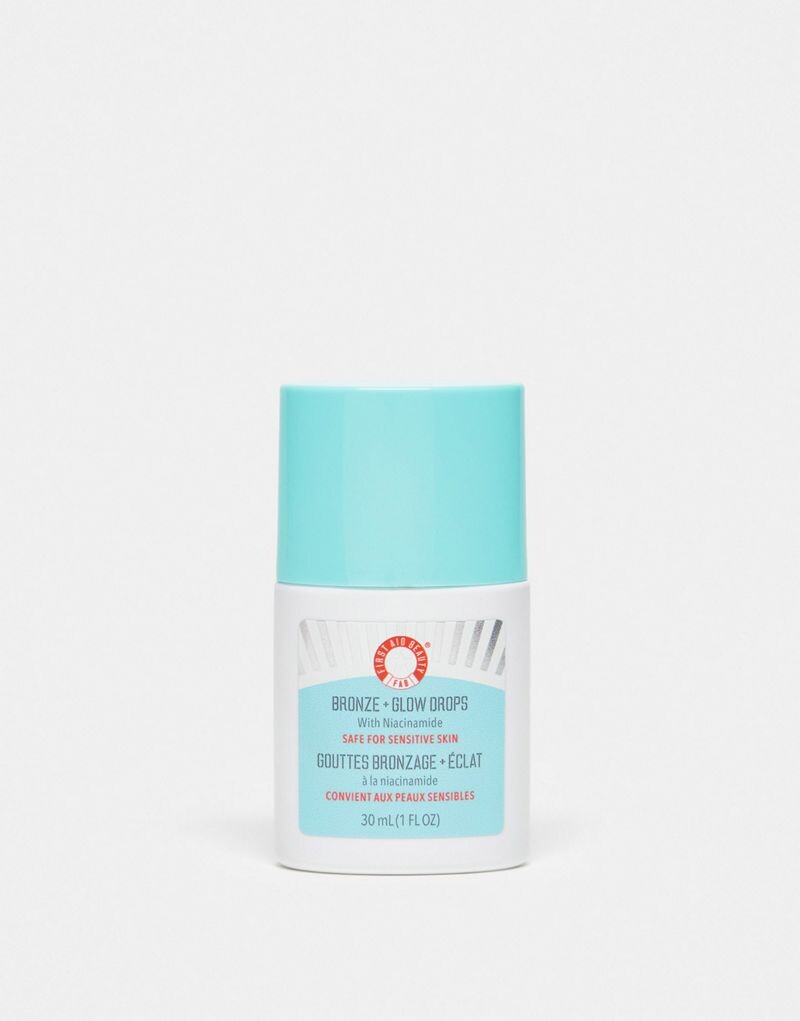 

First Aid Beauty Bronze + Glow Niacinamine Осветляющие капли для загара 30 мл, Sin color
