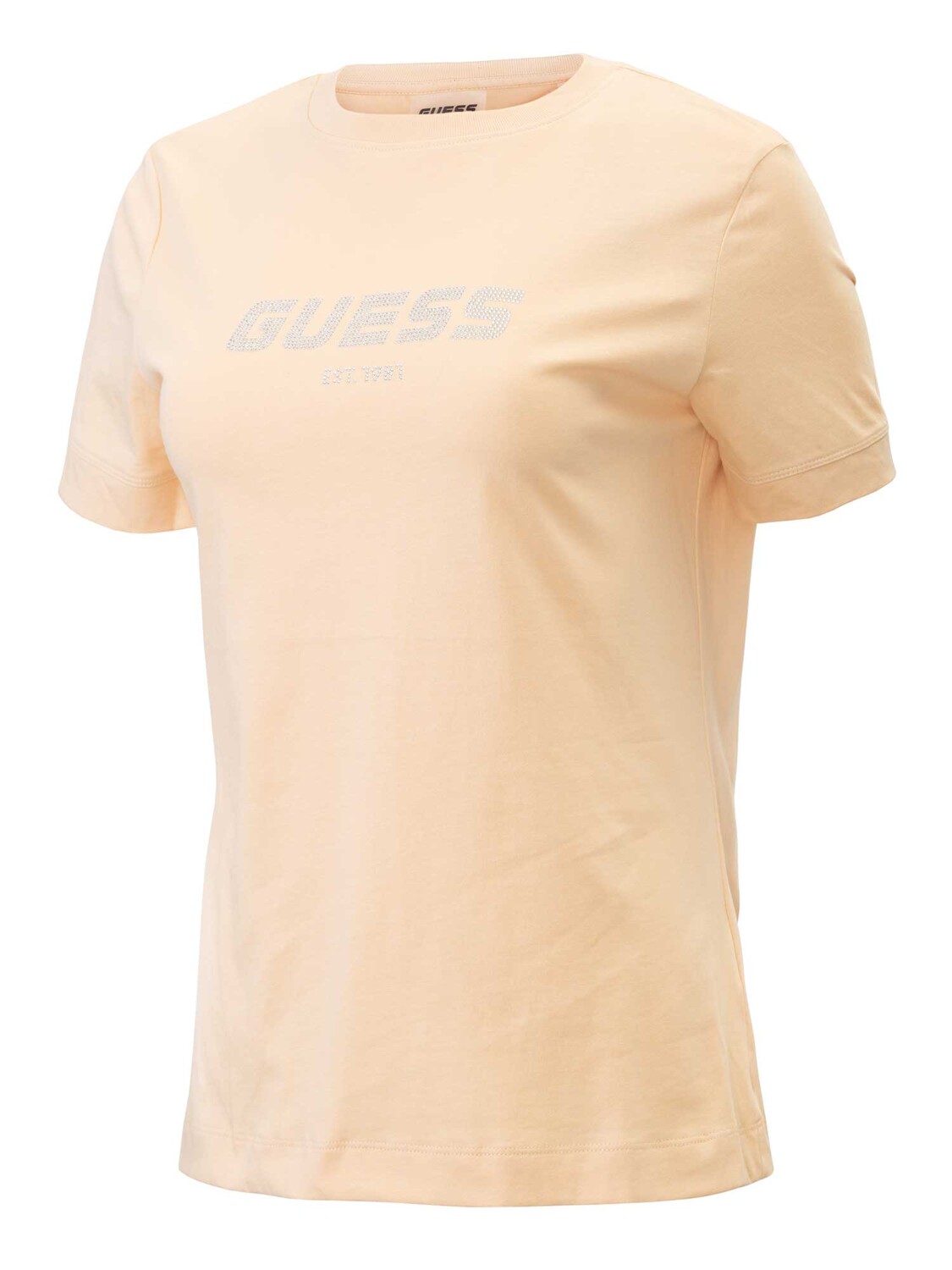 

Футболка Guess ELEANORA SS T-SHIRT, бежевый