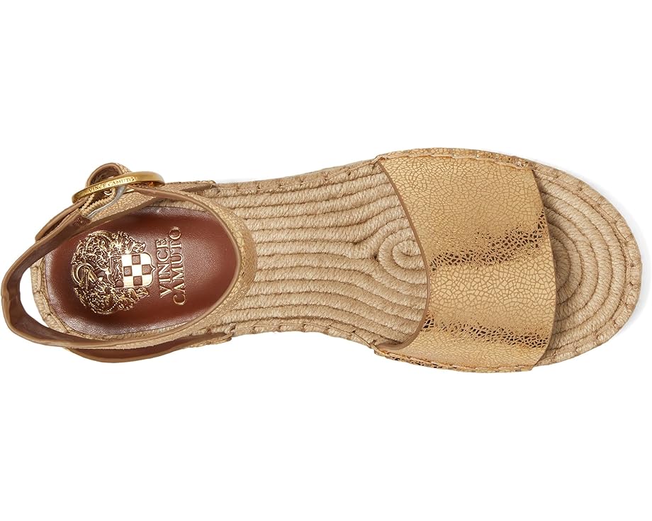 Сандалии Vince Camuto Darna Espadrille Platform Sandals, цвет Neutral Gold — фото 2